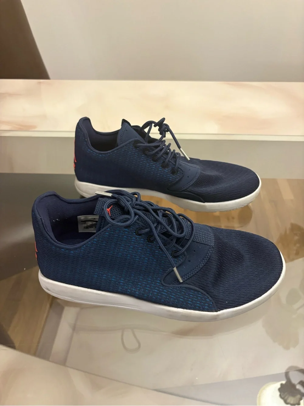 Jordan Air Jordan Low Top Lace-Up Sneakers Men’s Blue White Red size 8